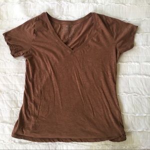 Rust V Neck